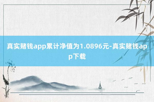 真实赌钱app累计净值为1.0896元-真实赌钱app下载