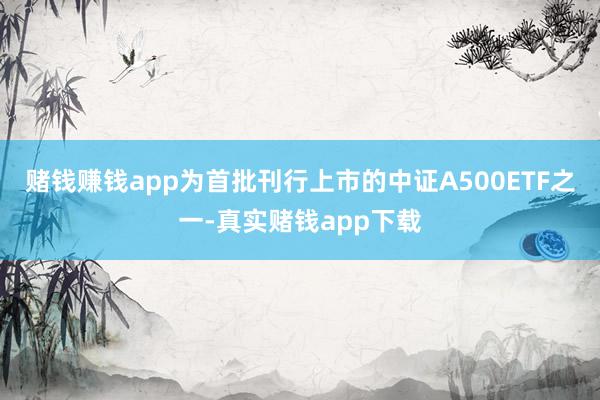 赌钱赚钱app为首批刊行上市的中证A500ETF之一-真实赌钱app下载