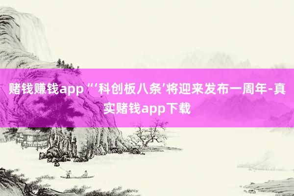 赌钱赚钱app“‘科创板八条’将迎来发布一周年-真实赌钱app下载