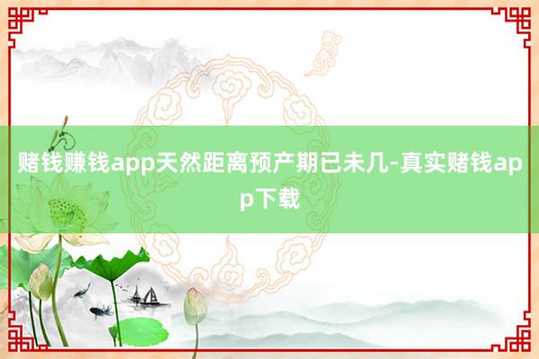 赌钱赚钱app天然距离预产期已未几-真实赌钱app下载